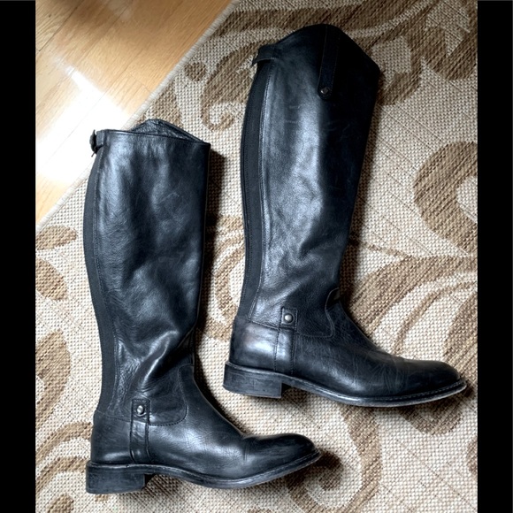 JOHNSTON & MURPHY leather equestrian back zip 8.5 - Picture 1 of 16